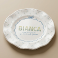 Plato personalizado - Afirmaciones - Flor de mi jardin