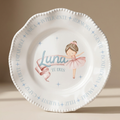 Plato personalizado - Afirmaciones - Mi pequeña bailarina
